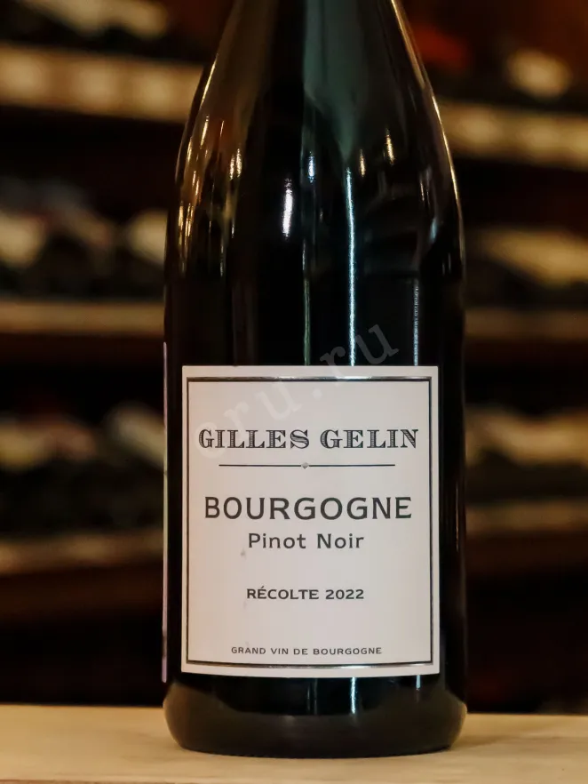 В магазине Крю Профи Gilles Gelin Bourgogne Pinot Noir 2022 0.75 л