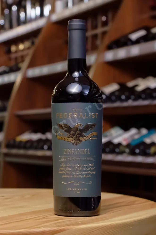 В магазине Крю Профи The Federalist Zinfandel Lodi Bourbon Barrels 2023 0.75 л