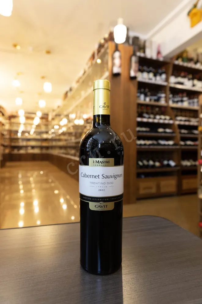 В магазине Крю Профи Mastri Vernacoli Cabernet Sauvignon 2022 0.75 л