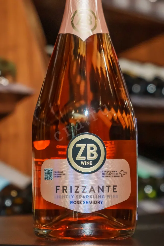 В магазине Крю Профи ZB Wine Frizzante Rose 2024 0.75 л