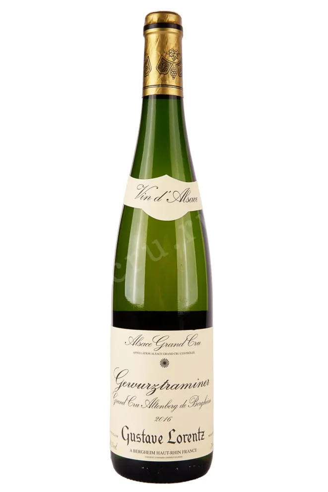 Вино Gustave Lorentz Gewurztraminer Altenberg de Bergheim Grand Cru 2016 0.75 л