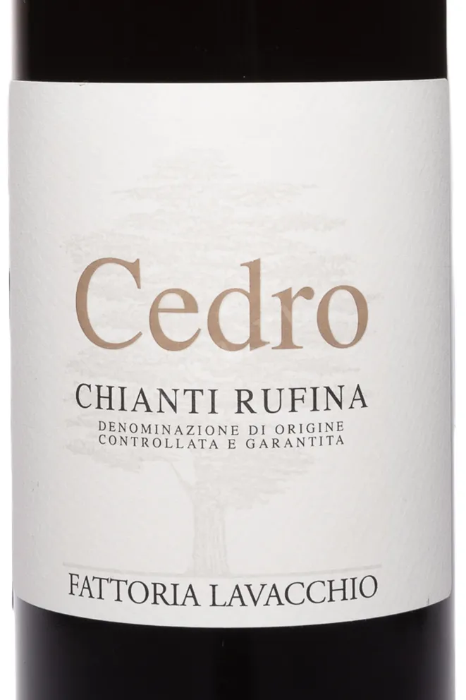 Этикетка Cedro Chianti Rufina 2020 0.75 л