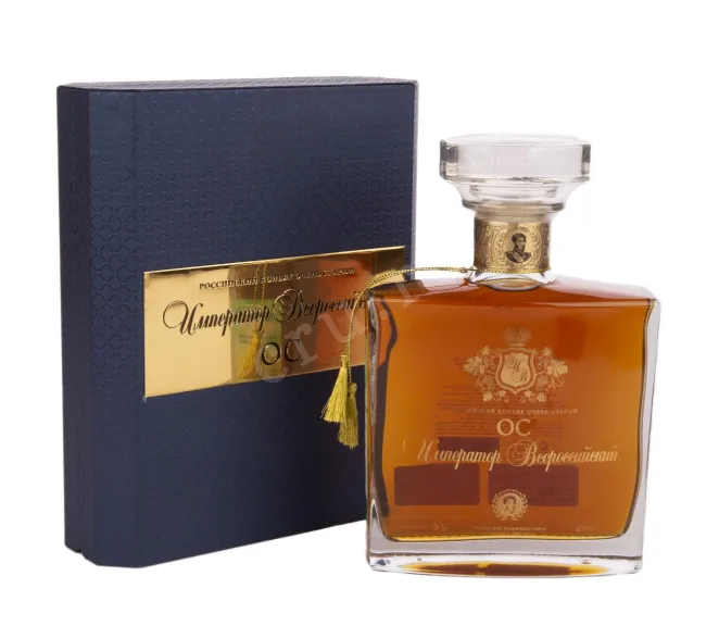 Коньяк Император Всероссийский ОС 30 лет  0.5 л