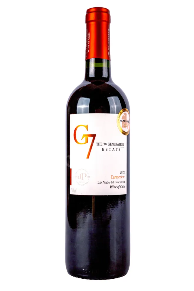 Вино G7 Carmenere 2022 0.75 л
