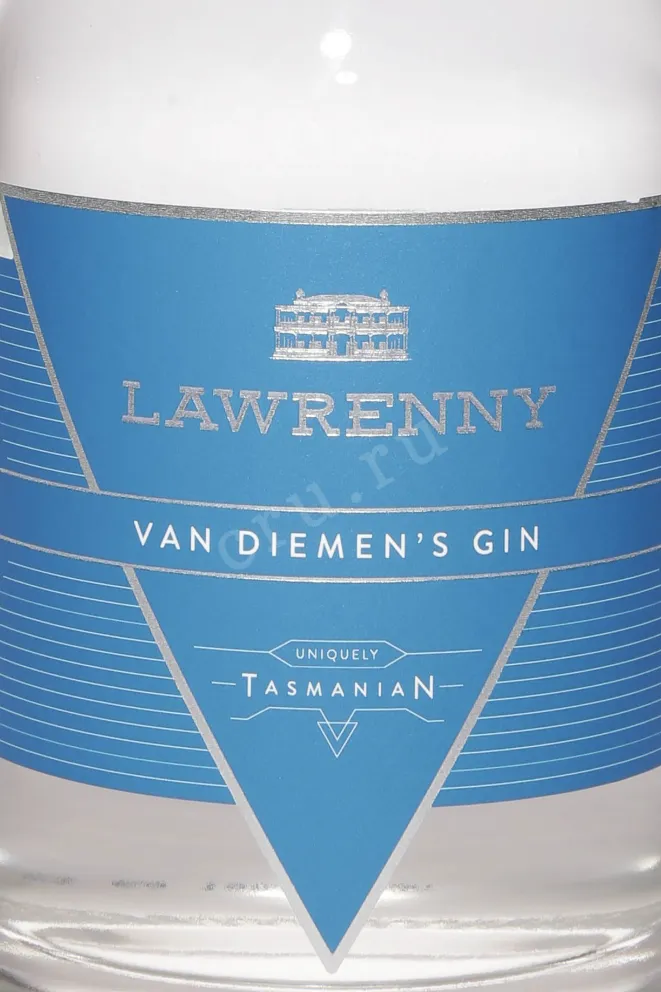 Этикетка Lawrenny Van Diemen's 0.7 л