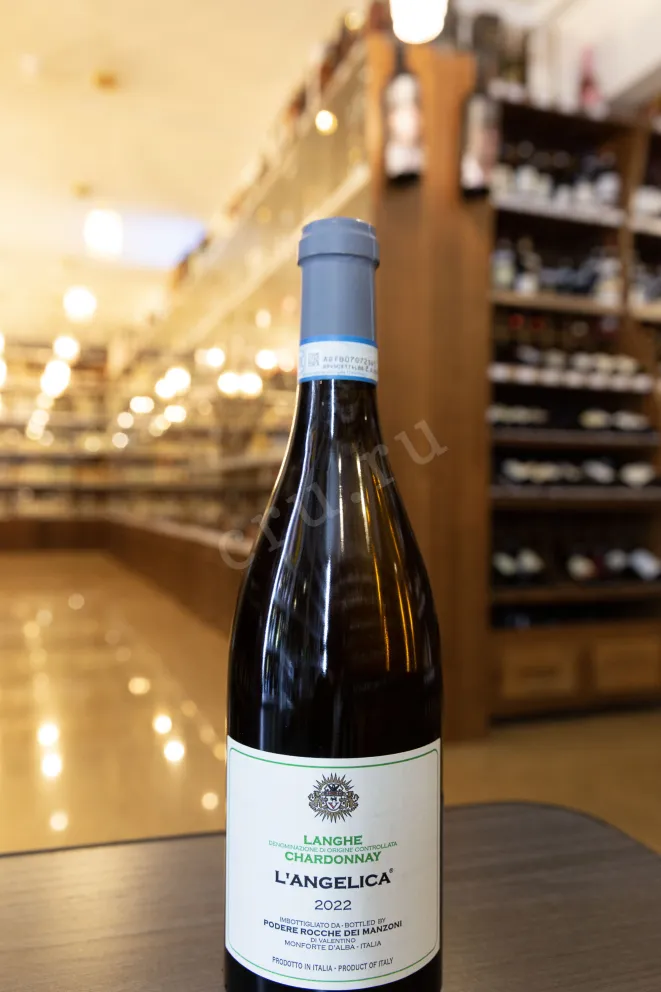 В магазине Крю Профи Rocche Dei Manzoni L'Angelica Langhe Chardonnay DOC 2022 0.75 л