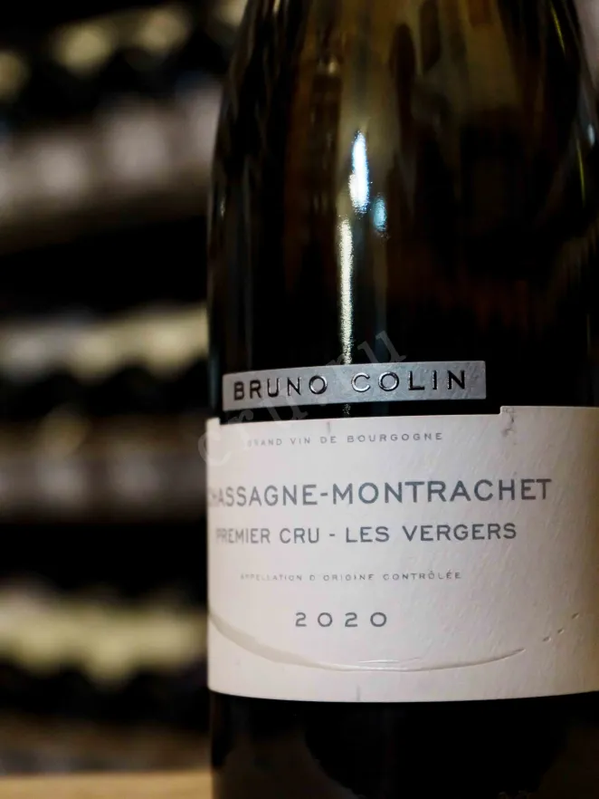 В магазине Крю Профи Bruno Colin Chassagne-Montrachet 1-er Cru Les Vergers 2020 0.75 л