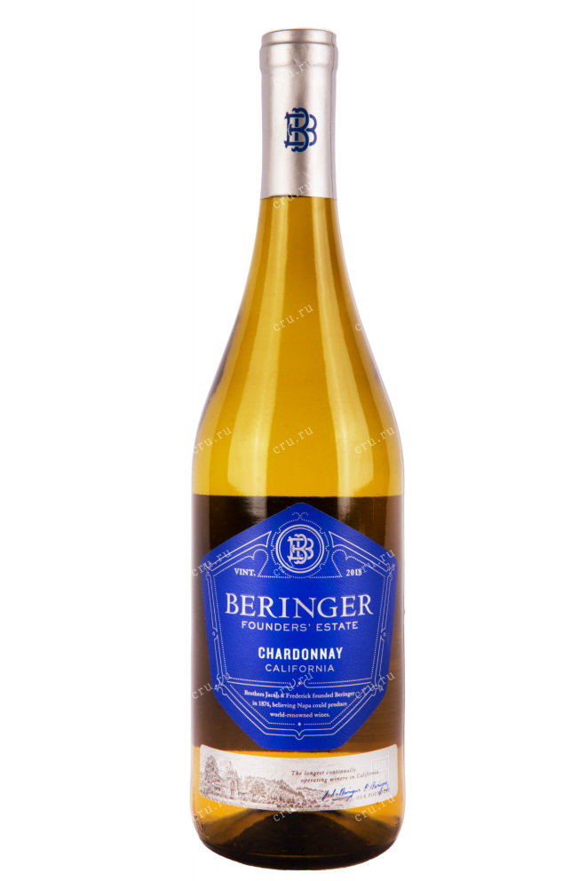 Вино Beringer Founder's Estate Chardonnay 2018 0.75 л