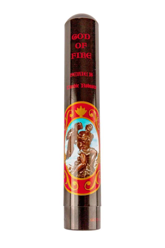 Сигара God of Fire Serie B Double Robusto Tubos *8
