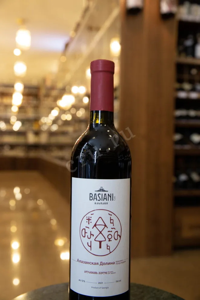 В магазине Крю Профи Basiani Alazani Valley Red 2021 0.75 л