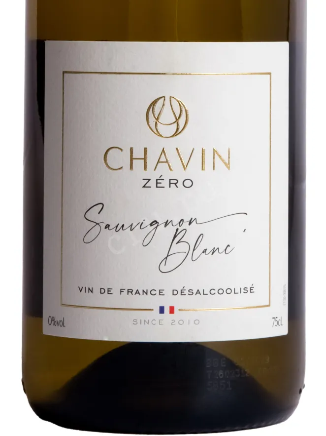 Этикетка Chavin Zero Sauvignon Blanc 0.75 л