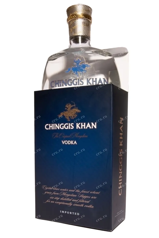 В подарочной коробке Chinggis Khan gift box 0.7 л