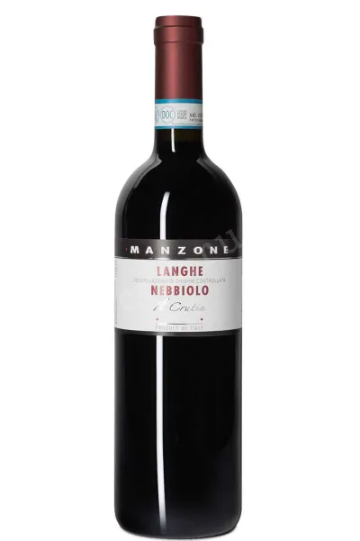 Вино Manzone Il Crutin Nebbiolo Langhe 2021 0.75 л
