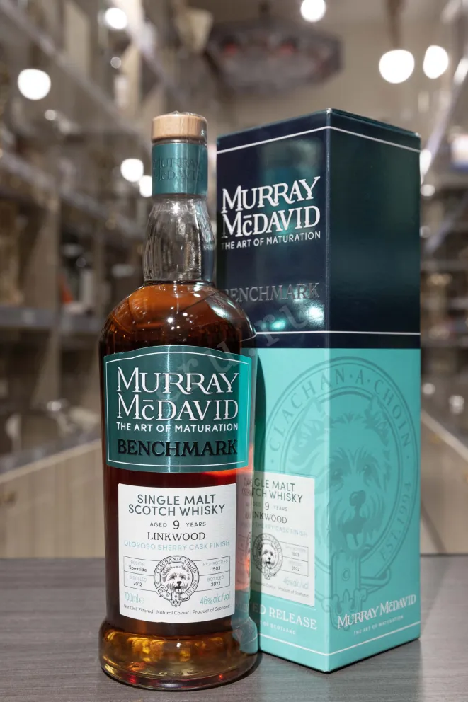 В магазине Крю Профи Murray McDavid Benchmark Linkwood 9 Years Old gift box 0.7 л