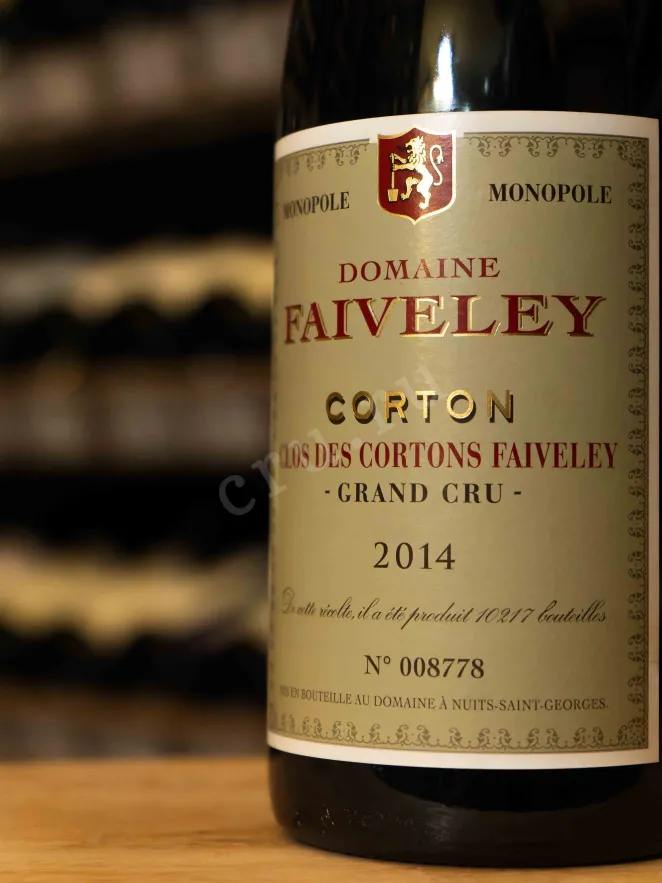 В магазине Крю Профи Domaine Faiveley Corton Gran Cru Clos de Corton Faiveley 2014 0.75 л