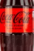 Этикетка Coca-Cola Zero 0,33 л