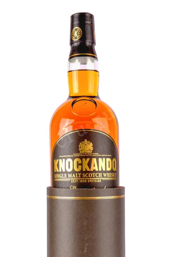В тубе Knockando Slow Matured 18 years old in tube 0.7 л