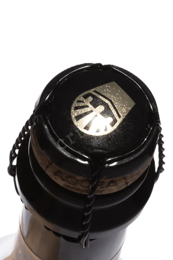 Пробка Agora Blanc De Blancs Vintage 2022 0.75 л