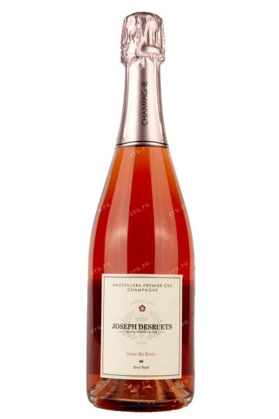 Шампанское Joseph Desruets Cuvee des Ros Brut Rose  0.75 л
