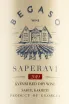 Этикетка Begaso Saperavi Kvevri  0.75 л