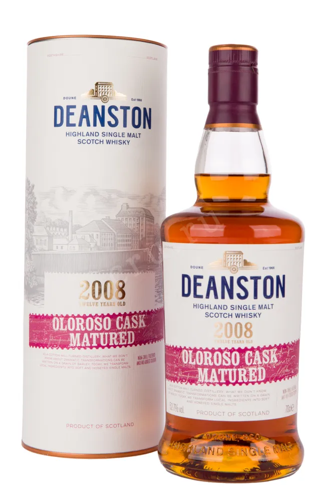 Виски Deanston 12 years Oloroso Cask 2008 0.7 л