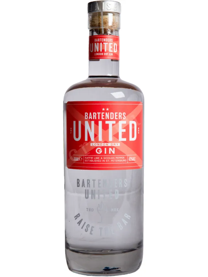 Джин Bartenders United London Dry  0.7 л