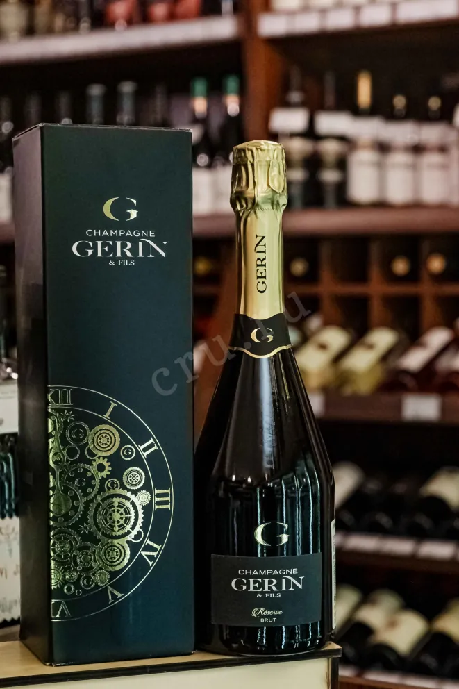 В магазине Крю Профи Gerin & Fils Reserve Brut in gift box 2022 0.75 л
