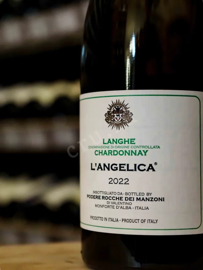 В магазине Крю Профи Rocche Dei Manzoni L'Angelica Langhe Chardonnay DOC 2022 0.75 л