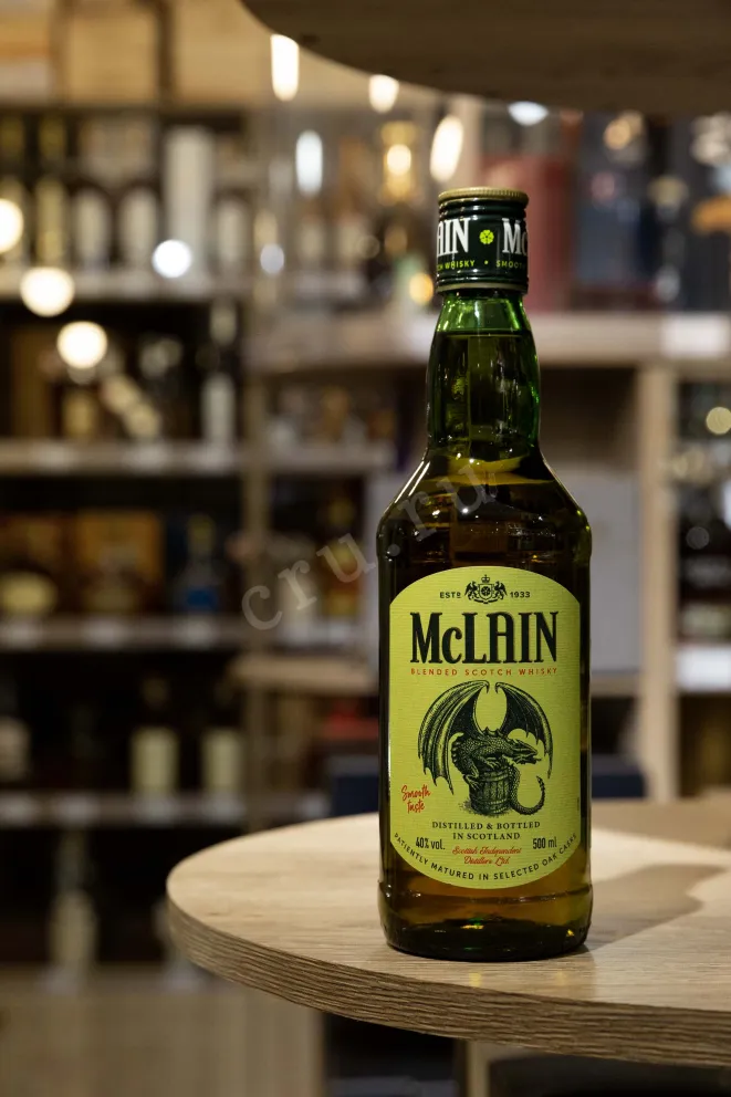 В магазине Крю Профи McLain Blended Scotch Whisky 0.5 л