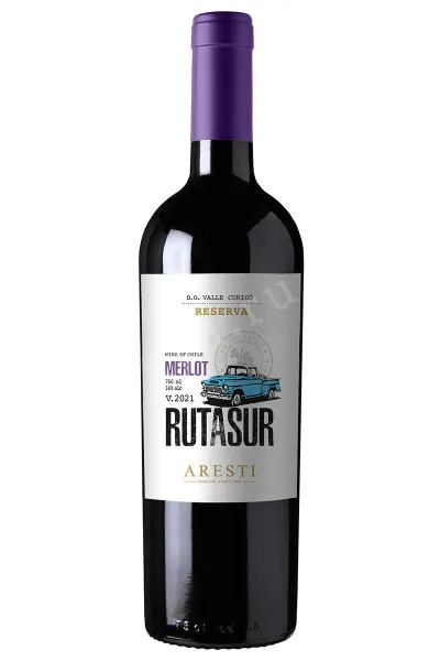 Вино Aresti Ruta Sur Reserva Merlot Valle de Curico 2024 0.75 л