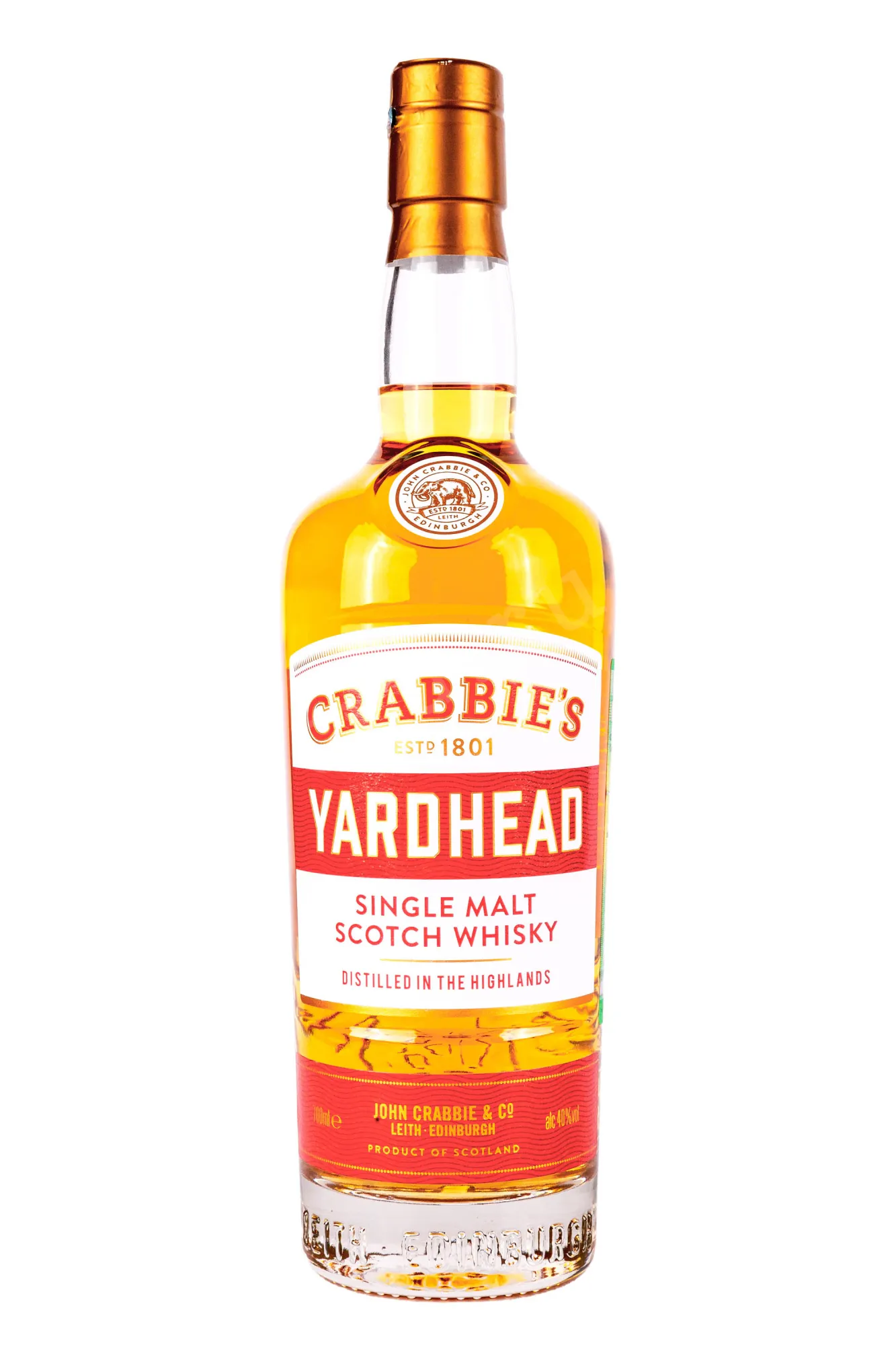 Фото — Виски Crabbies Yardhead  0.7 л