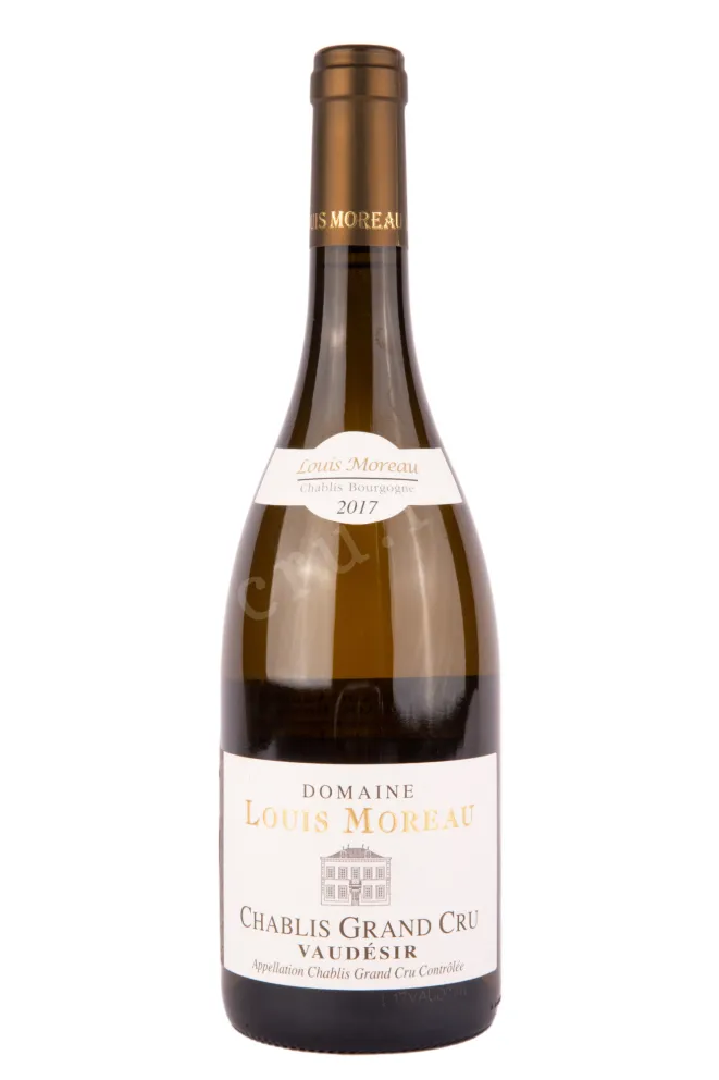 Вино Chablis Grand Cru Vaudesir Domaine Louis Moreau 2017 0.75 л