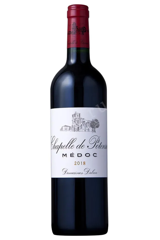 Вино Chapelle de Potensaс Medoc AOC 2018 0.75 л