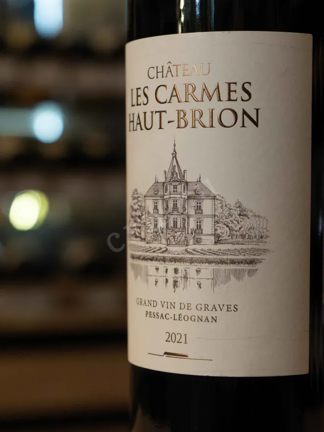 В магазине Крю Профи Chateau les Carmes Haut-Brion Pessac-Leognan 2021 0.75 л