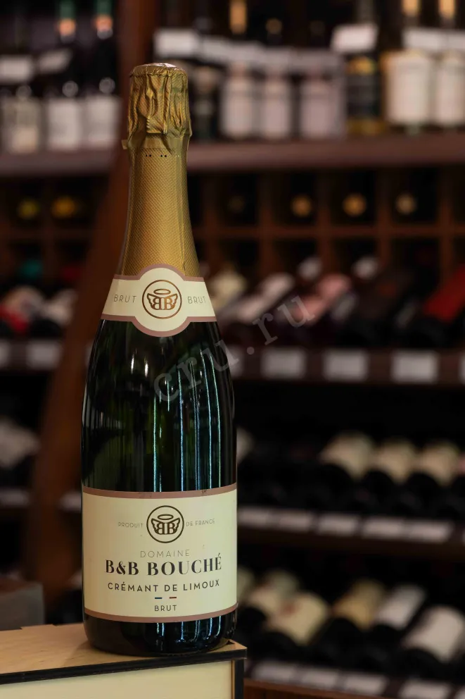 В магазине Крю Профи Domaine B&B Bouche Cremant de Limoux Brut 2023 0.75 л