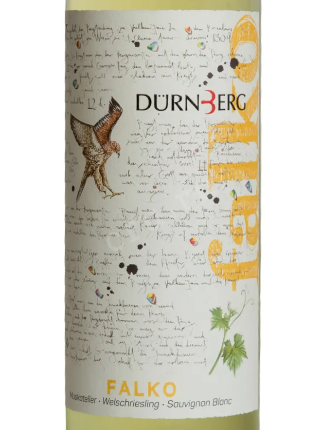 Этикетка Durnberg Gruner Veltinier 2022 0.75 л