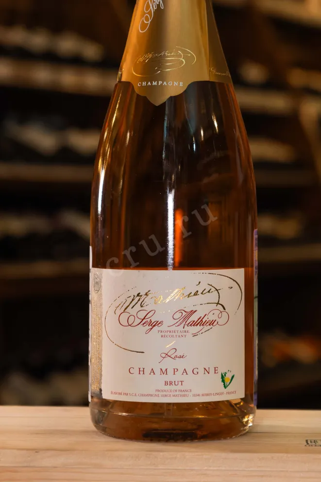 В магазине Крю Профи Serge Mathieu Brut Rose 2021 0.75 л