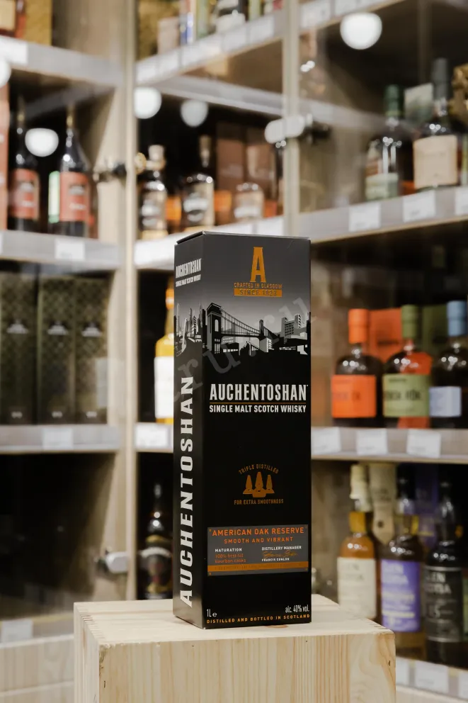 В магазине Крю Профи Auchentoshan American Oak gift box 1 л