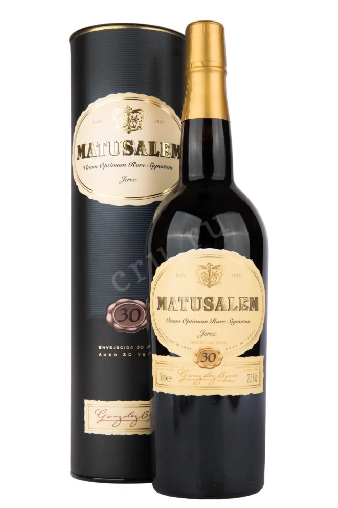 Херес Gonzalez Byass Matusalem Oloroso 30 Years Old in tube 1989 0.75 л