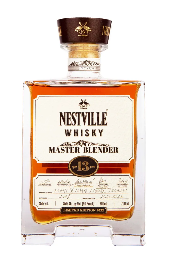 Бутылка Nestville Whisky Master Blended 13 years 0.7 л