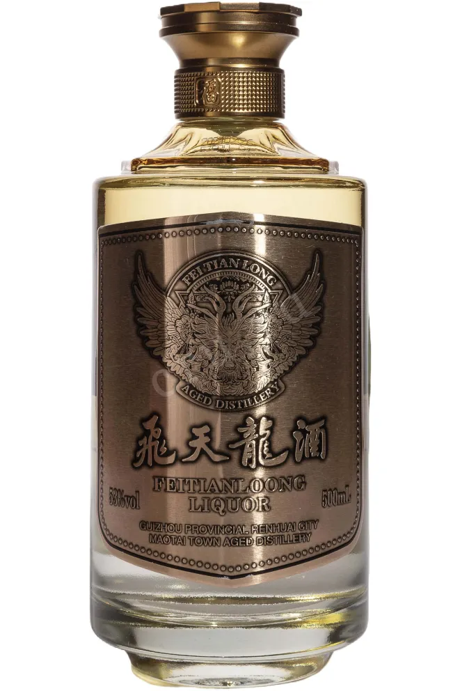 Бутылка Feitian Loong Jiu Longyan in gift box 0.5 л