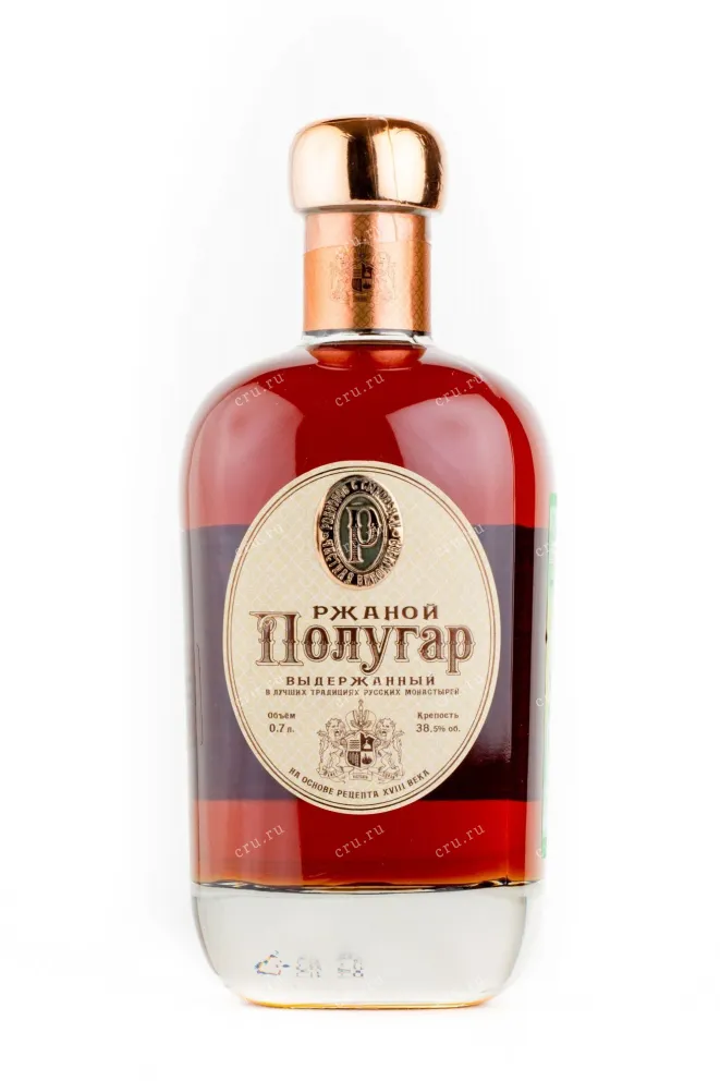 Бутылка водки Polugar Rye 0.7