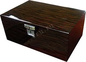 Humidor Aficionado Princeton Ebony 100 Cigars