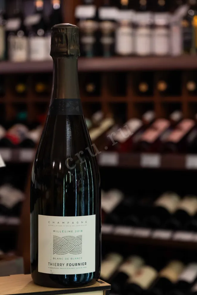 В магазине Крю Профи Thierry Fournier Millesime Blanc de Blancs Millesime 2018 0.75 л