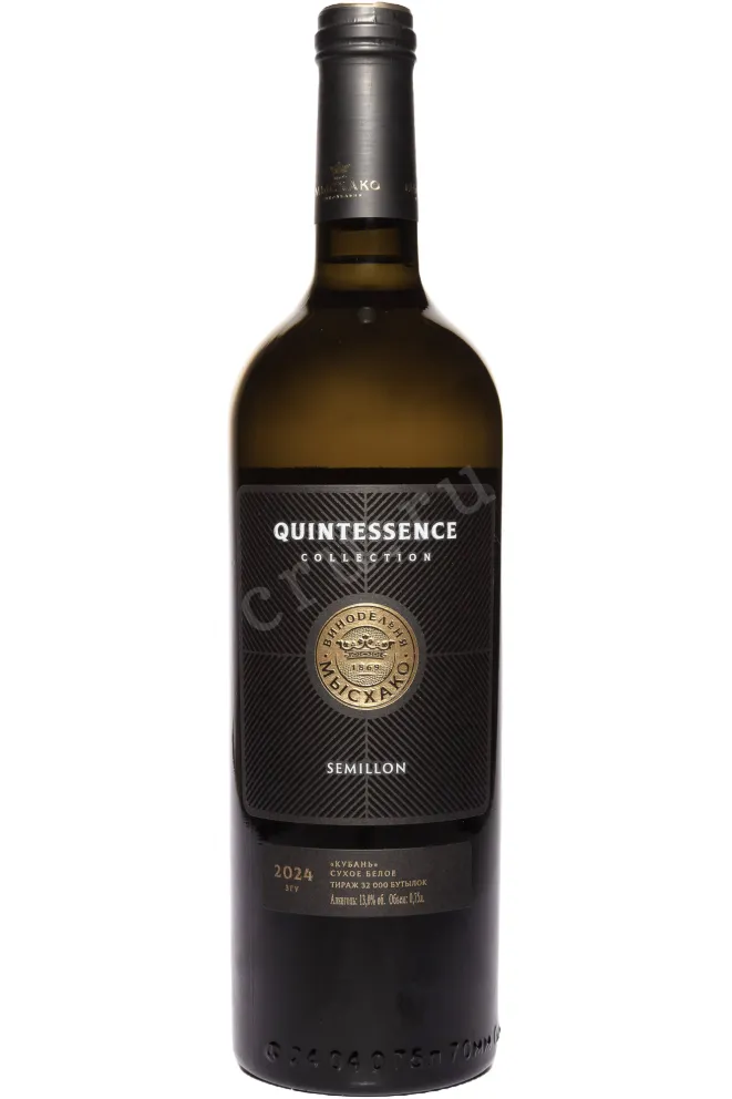 Вино Мысхако Квинтэссенция Семильон 2024 0.75 л