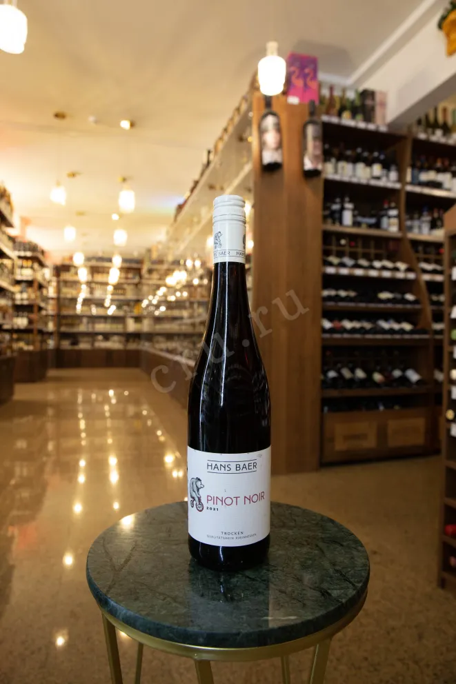 В магазине Крю Профи Hans Baer Pinot Noir 2021 0.75 л