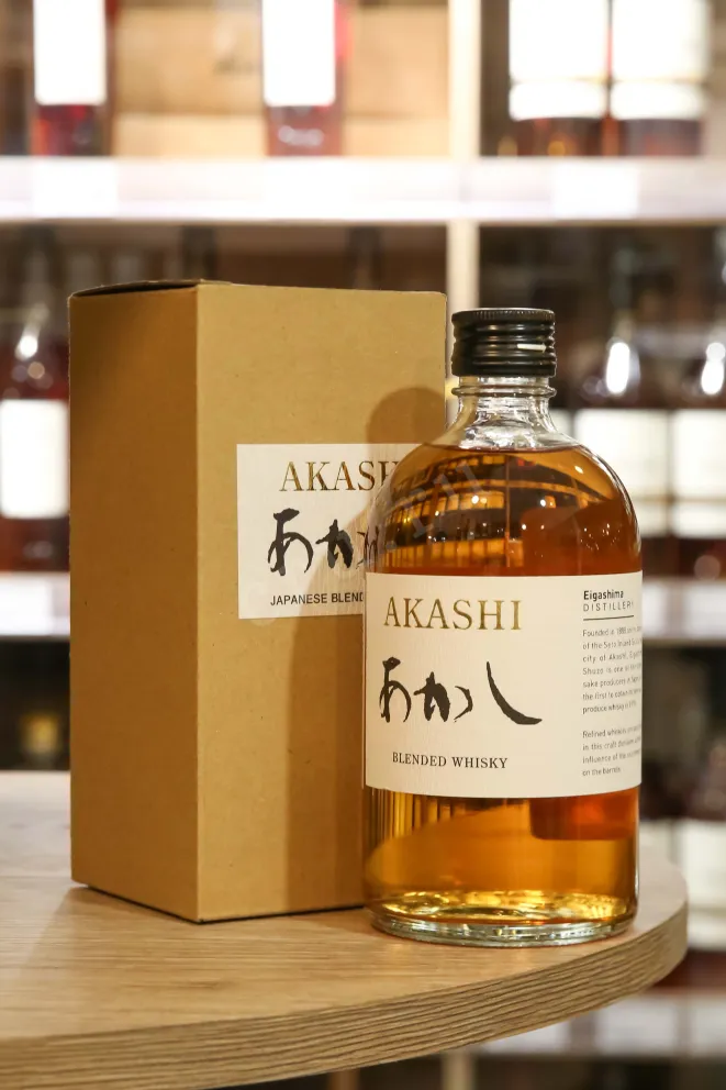 В магазине Крю Профи Akashi Blended in gift box 0.5 л