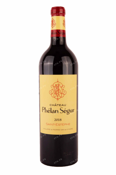 Вино Chateau Phelan Segur Saint Estephe 2018 0.75 л