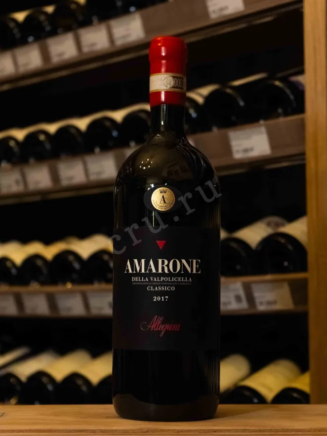 В магазине Крю Профи Amarone della Valpolicella DOCG Classico Allegrini with gift box 2017 1.5 л