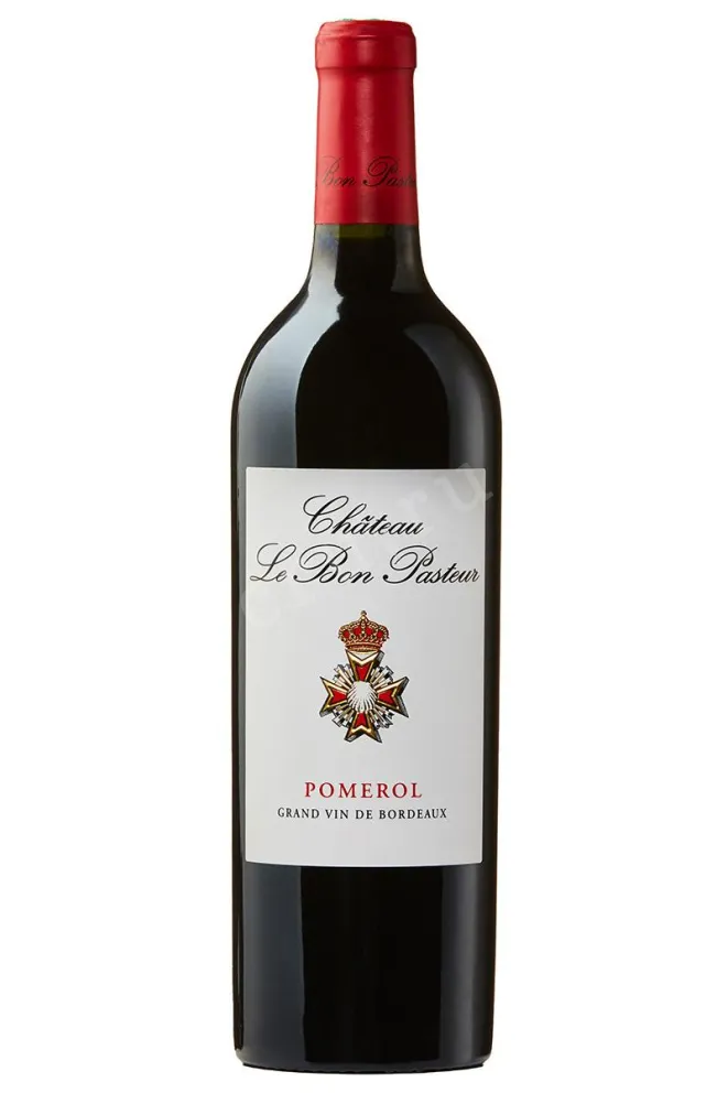 Вино Chateau Le Bon Pasteur Pomerol 2020 0.75 л